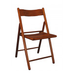 189-EV καρέκλα πτυσσόμενη ξύλινη, 45x50x77